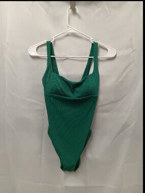 Womens Green Swimsuit mimi flamingo Size 4 ORG $99 NWT